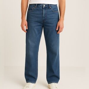D&G Men's Relaxed Fit Denim Jeans